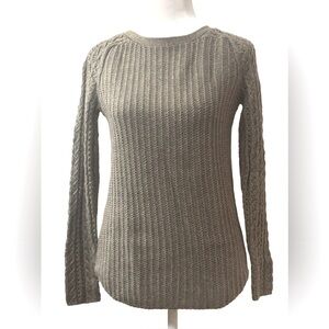 NWT ANN TAYLOR LOFT Women's Classic Gray Sweater Size XSP
